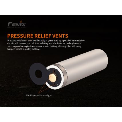 Fenix FE21700V20 - 1ks Nabíjecí baterie 21700/3,6V 5000 mAh