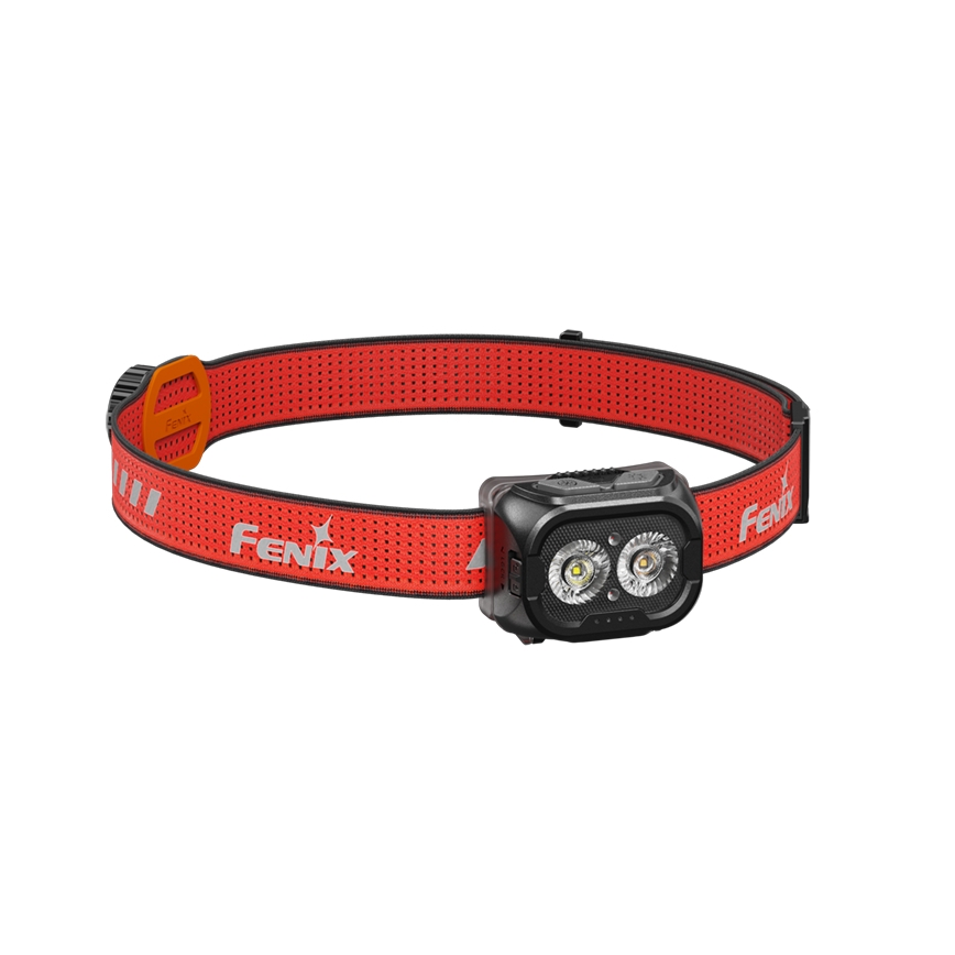 Fenix HL18RTV20BLC - LED Stmívatelná nabíjecí čelovka LED/USB IP66 800 lm 160 h černá/oranžová
