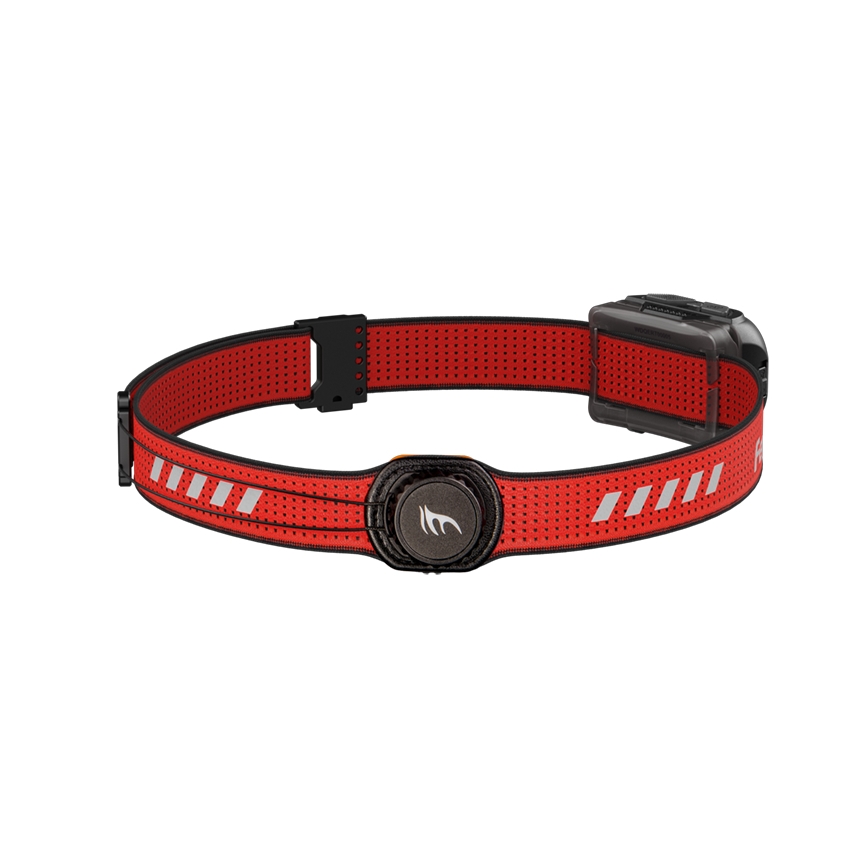 Fenix HL18RTV20BLC - LED Stmívatelná nabíjecí čelovka LED/USB IP66 800 lm 160 h černá/oranžová