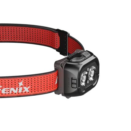 Fenix HL18RTV20BLC - LED Stmívatelná nabíjecí čelovka LED/USB IP66 800 lm 160 h černá/oranžová