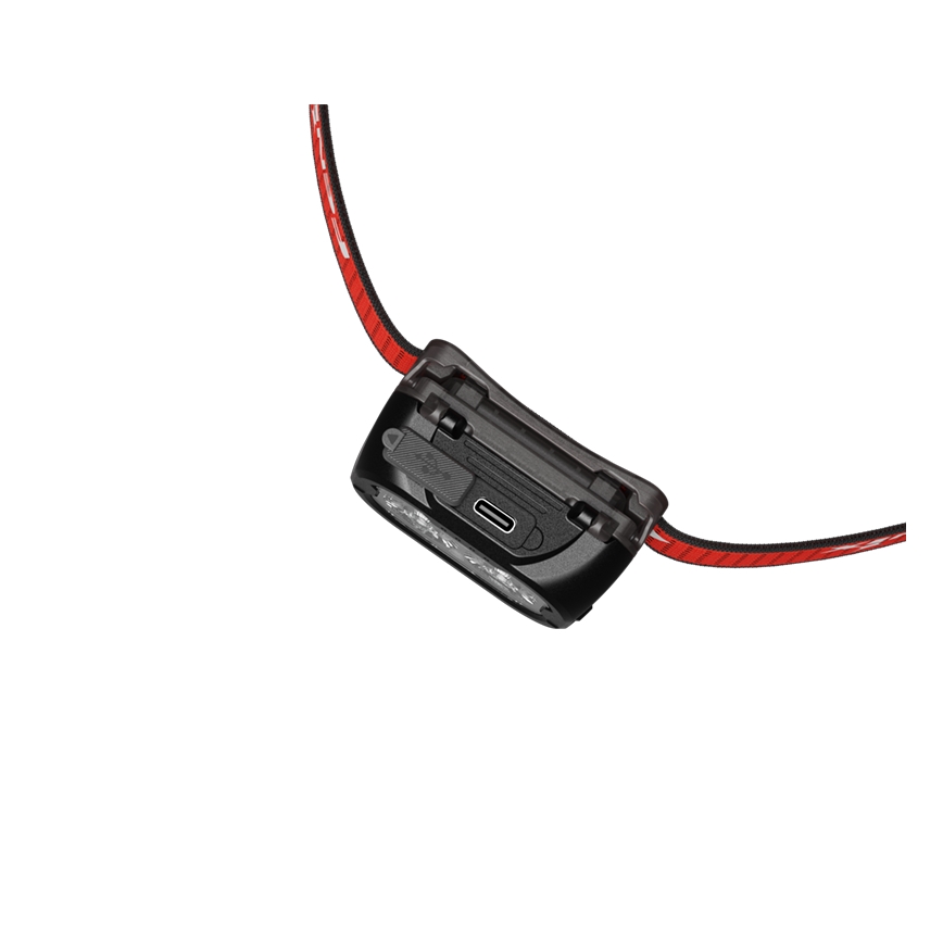 Fenix HL18RTV20BLC - LED Stmívatelná nabíjecí čelovka LED/USB IP66 800 lm 160 h černá/oranžová