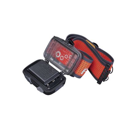 Fenix HL32RTBLCK - LED Nabíjecí čelovka LED/USB/3xAAA IP66 800 lm 300 h 1900 mAh černá/oranžová