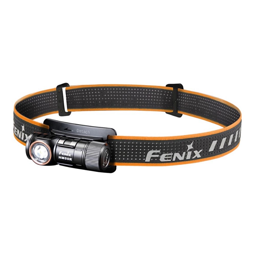 Fenix HM50RV20 - LED Nabíjecí čelovka 3xLED/USB/1xCR123A IP68 700 lm 120 h 700 mAh