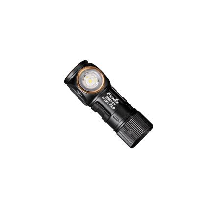 Fenix HM51RV30 - LED Stmívatelná nabíjecí čelovka LED/USB/1xCR123A 950 mAh IP68 860 lm 125 h oranžová
