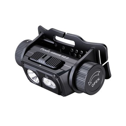 Fenix HM60RV20 - LED Stmívatelná nabíjecí čelovka LED/USB 4000 mAh IP68 1600 lm 292 h oranžová