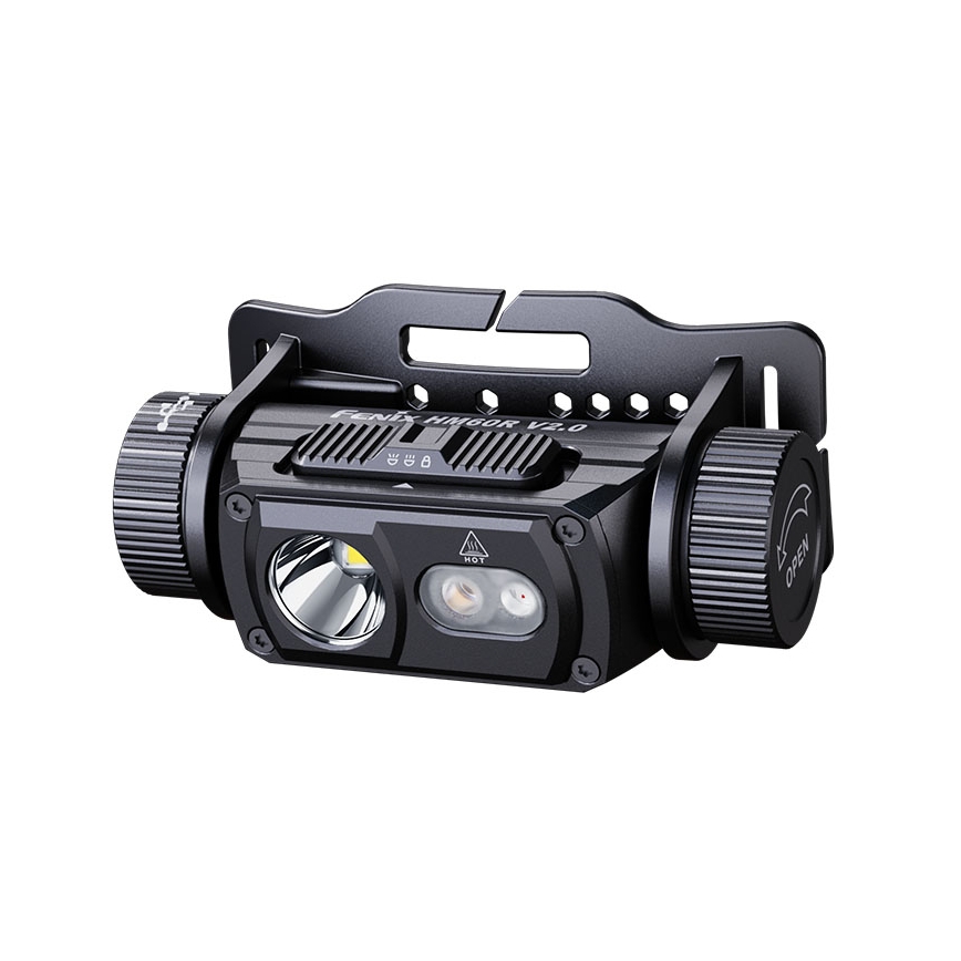 Fenix HM60RV20 - LED Stmívatelná nabíjecí čelovka LED/USB 4000 mAh IP68 1600 lm 292 h oranžová