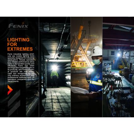 Fenix HM70R - LED Nabíjecí čelovka 4xLED/1x21700 IP68 1600 lm 800 h 5000 mAh