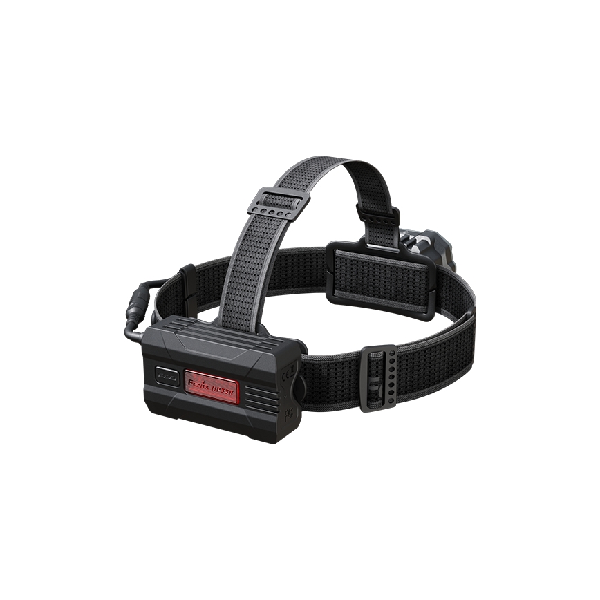 Fenix HP35R - LED Stmívatelná nabíjecí čelovka LED/USB 5000 mAh IP66 4000 lm 500 h černá