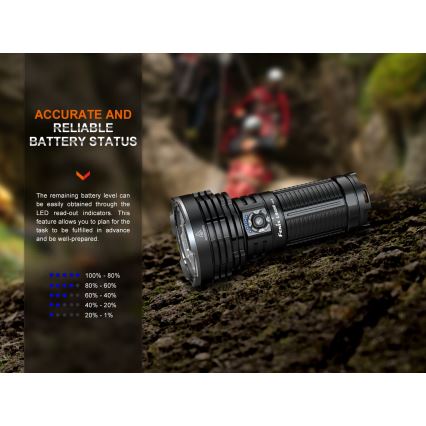 Fenix LR40RV20 - LED Nabíjecí svítilna LED/USB IP68 15000 lm 177 h 5000 mAh