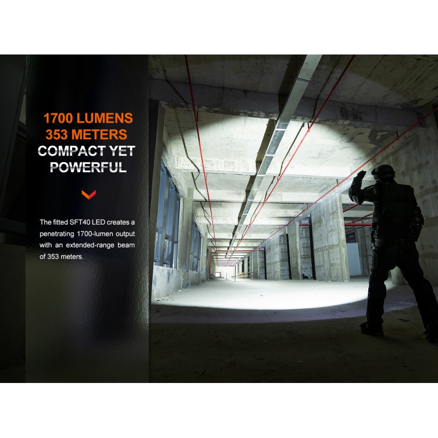 Fenix PD35R - LED Nabíjecí svítilna LED/USB IP68 1700 lm 100 h
