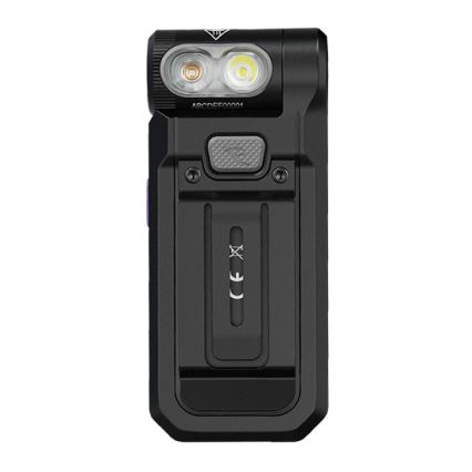 Fenix SW05RUVBLC - LED Stmívatelná nabíjecí svítilna LED/USB IPX6 150 lm 49 h černá