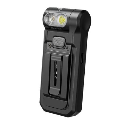 Fenix SW05RUVBLC - LED Stmívatelná nabíjecí svítilna LED/USB IPX6 150 lm 49 h černá