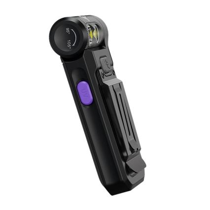 Fenix SW05RUVBLC - LED Stmívatelná nabíjecí svítilna LED/USB IPX6 150 lm 49 h černá