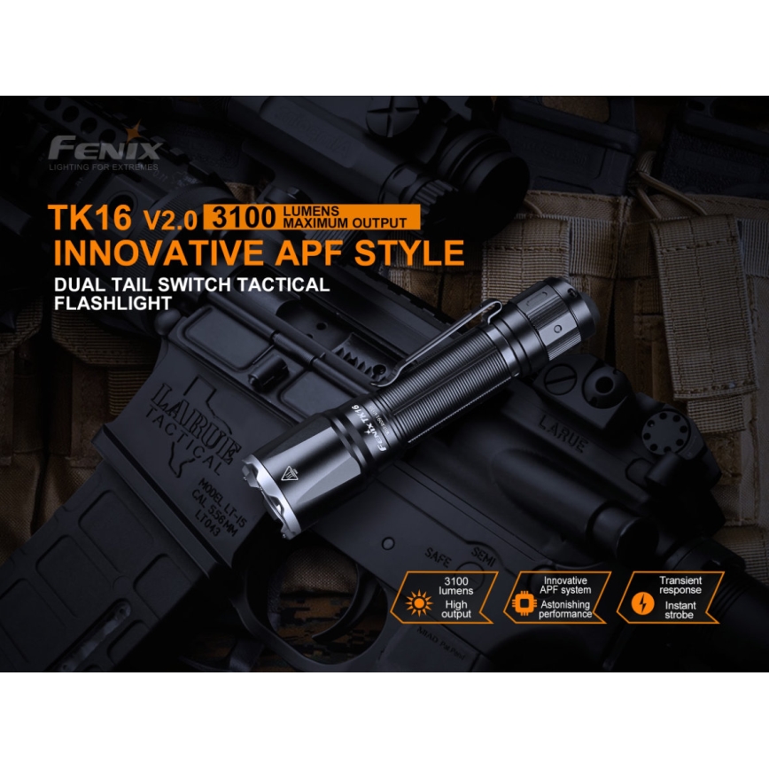 Fenix TK16V20 - LED Nabíjecí svítilna LED/1x21700 IP68 3100 lm 43 h