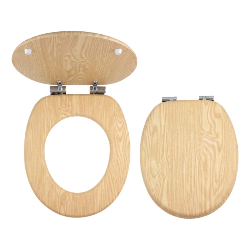 FERRO - Záchodové prkénko SoftClose MDF/dekor jasan