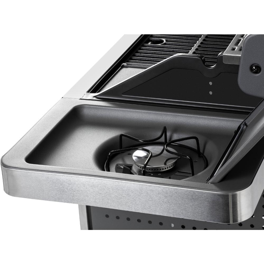 Fieldmann - Plynový gril 5x hořák matný chrom