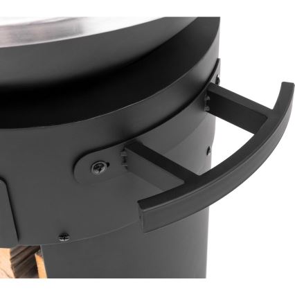 Fieldmann - Přenosný gril 3v1 nerez/černá