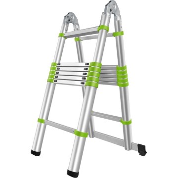 Fieldmann - Teleskopický štaflový žebřík 4,4 m