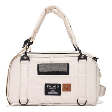 Fikago - Cestovní nosič pro psy a kočky TRUFFLE Creamy Cloud