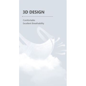 Filtrační 3D polomaska KN90 NR D 50ks