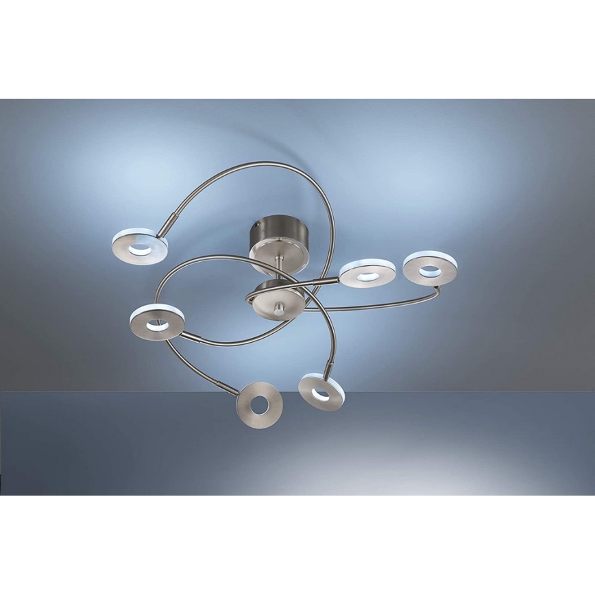 Fischer & Honsel 20532 - LED Stmívatelné bodové svítidlo DENT 6xLED/6W/230V + dálkové ovládání