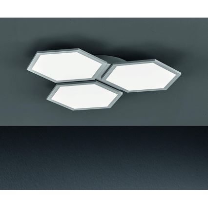 Fischer & Honsel 20562 - LED Stmívatelné stropní svítidlo TIARA LED/48W/230V + dálkové ovládání