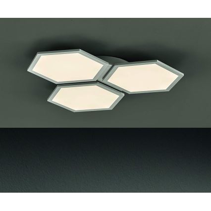 Fischer & Honsel 20562 - LED Stmívatelné stropní svítidlo TIARA LED/48W/230V + dálkové ovládání