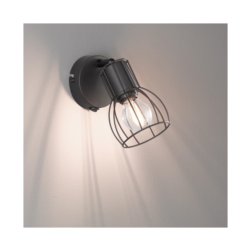 Fischer & Honsel 30074 - Nástěnné bodové svítidlo KAFES 1xE14/25W/230V