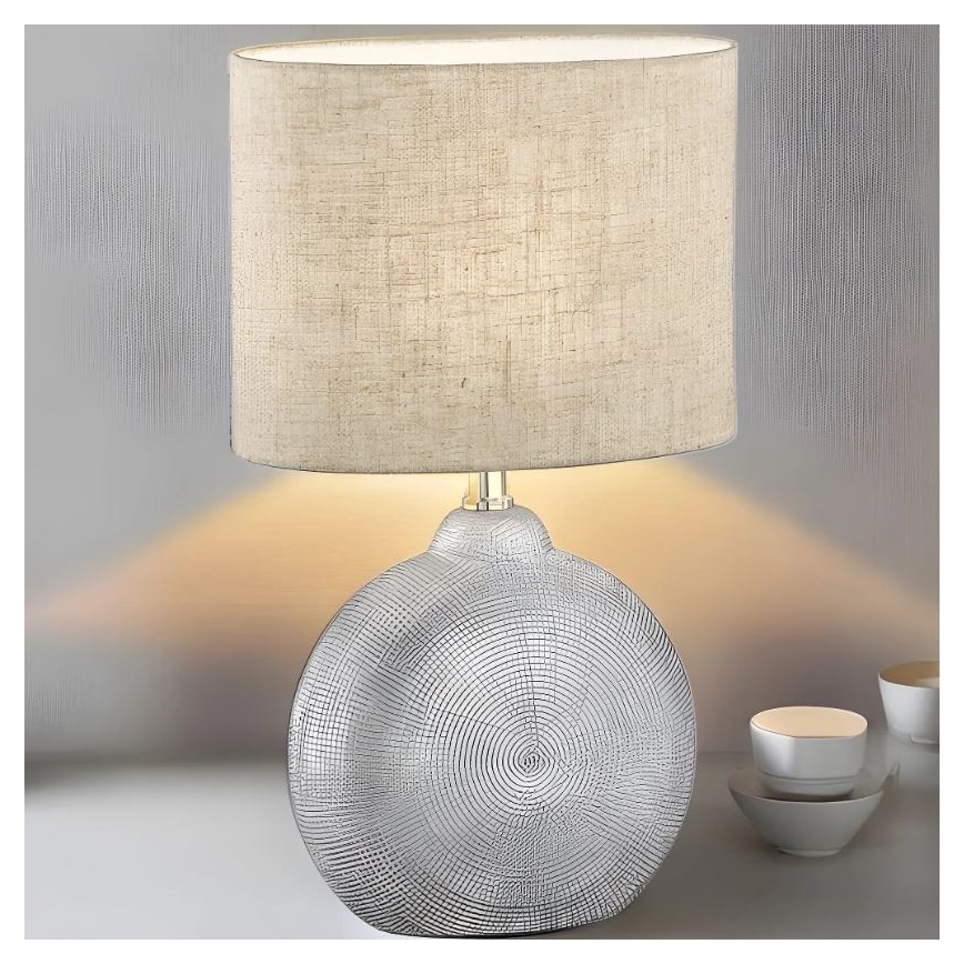 Fischer & Honsel 50469 - Stolní lampa FORO 1xE14/40W/230V
