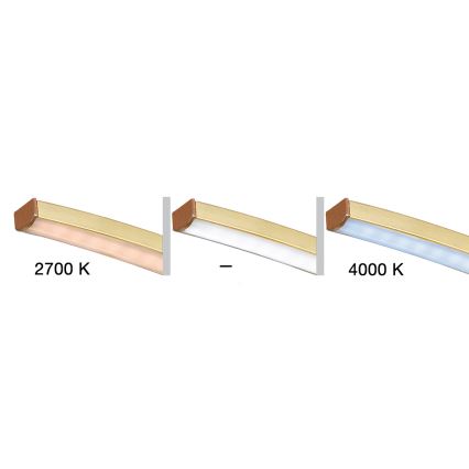 Fischer & Honsel - LED Stmívatelný přisazený lustr CROSS 5xLED/4W/230V