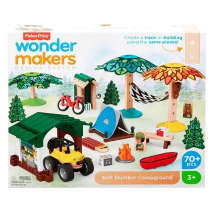 Fisher-Price - Dětská stavebnice Wonder Makers Camping