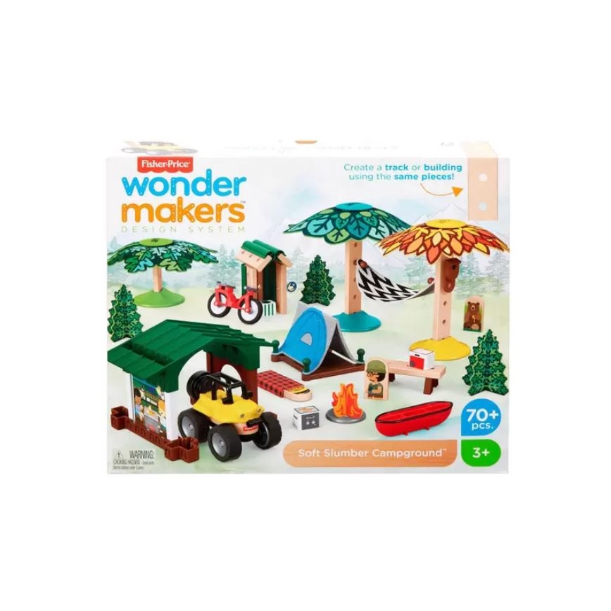 Fisher-Price - Dětská stavebnice Wonder Makers Camping