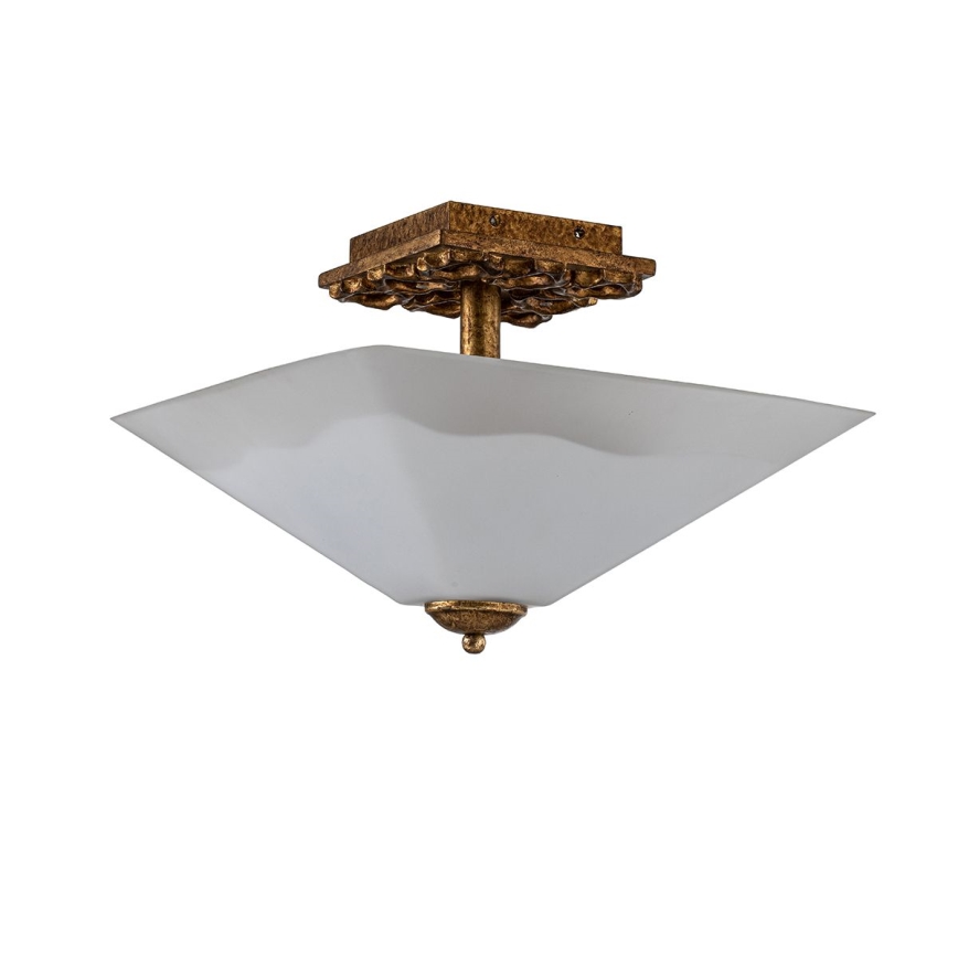 Flambeau STAR-F-S-DG - Stropní svítidlo STAR 2xE27/40W/230V měděná