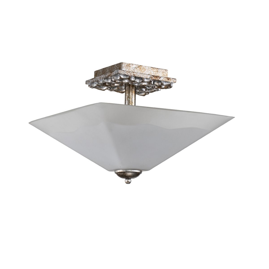 Flambeau - Stropní svítidlo STAR 2xE27/40W/230V zlatá