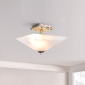 Flambeau - Stropní svítidlo STAR 2xE27/40W/230V zlatá