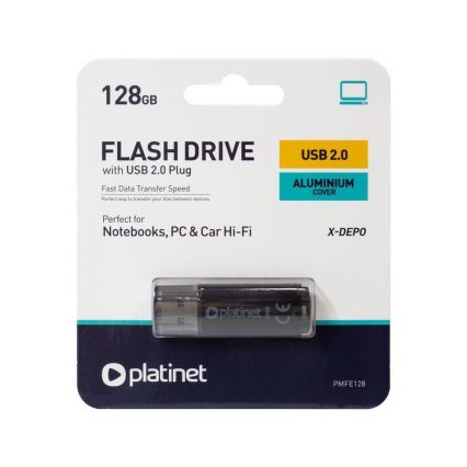 Flash Disk USB 128GB černá