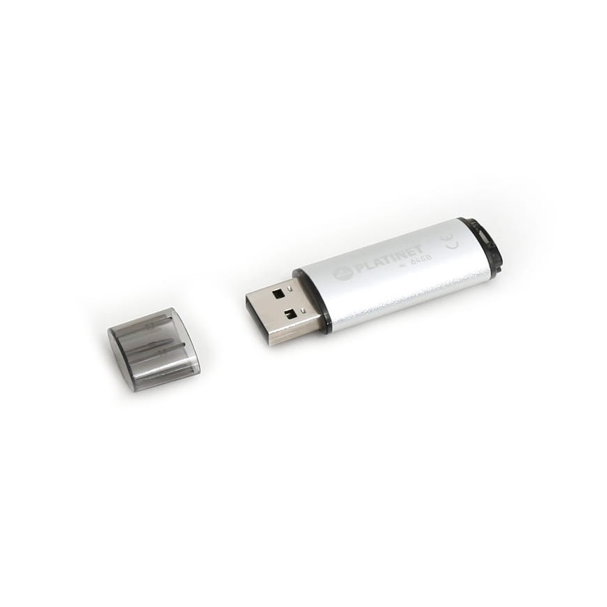 Flash Disk USB 64GB stříbrná