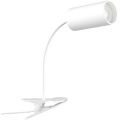 Flexibilní lampa s klipem PUNTO 1xGU10/9W/230V bílá