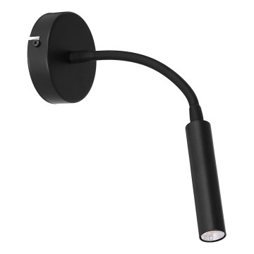 Flexibilní lampička ARDEN 1xG9/8W/230V černá