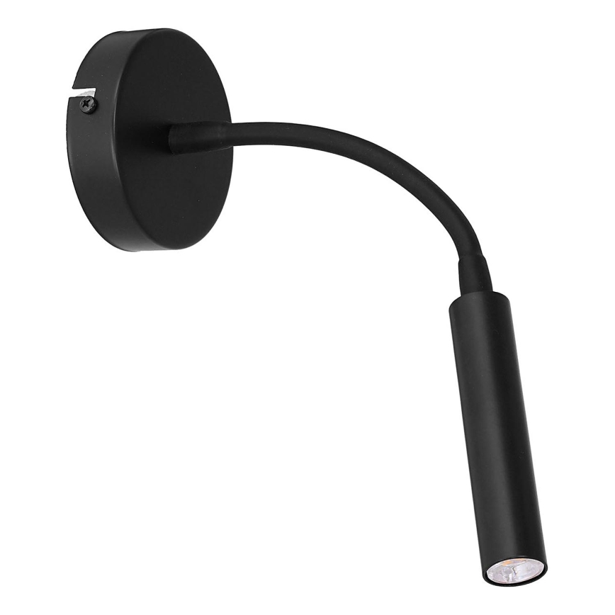 Flexibilní lampička ARDEN 1xG9/8W/230V černá