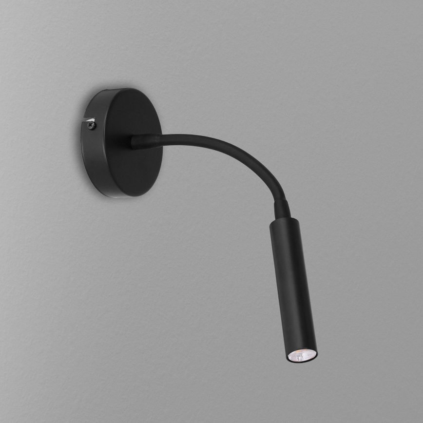 Flexibilní lampička ARDEN 1xG9/8W/230V černá