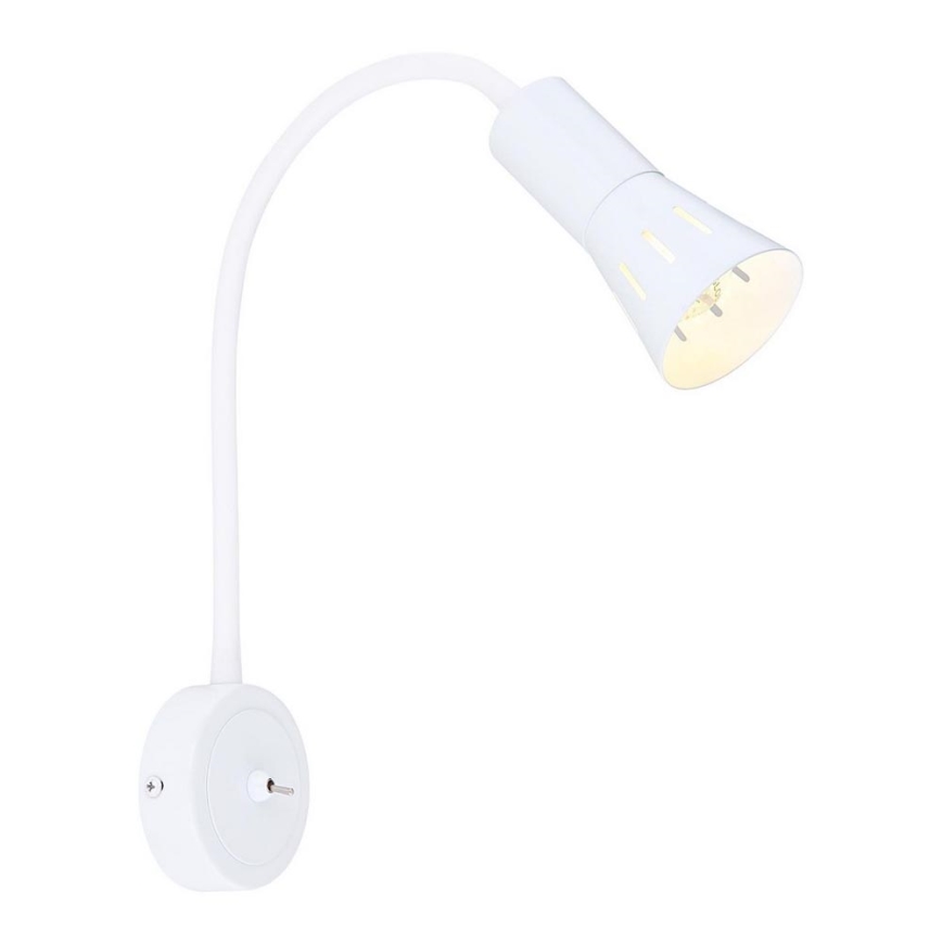 Flexibilní lampička ARENA 1xE14/40W/230V bílá