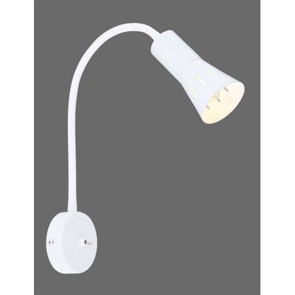 Flexibilní lampička ARENA 1xE14/40W/230V bílá