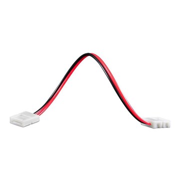 Flexibilní oboustranný úhlový konektor pro 2pinové LED pásky 8 mm