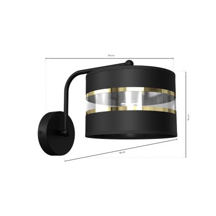 Flexibilní svítidlo ULTIMO 1xE27/60W/230V černá