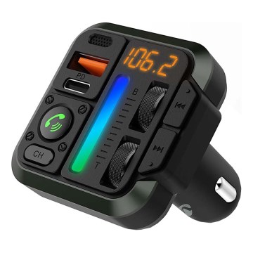 FM vysílač do auta s funkcí handsfree