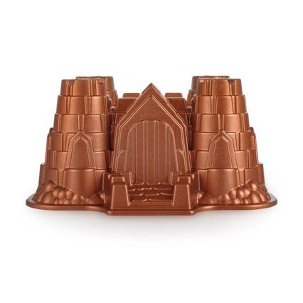 Forma na bábovku KITCHISIMO hrad/měděná