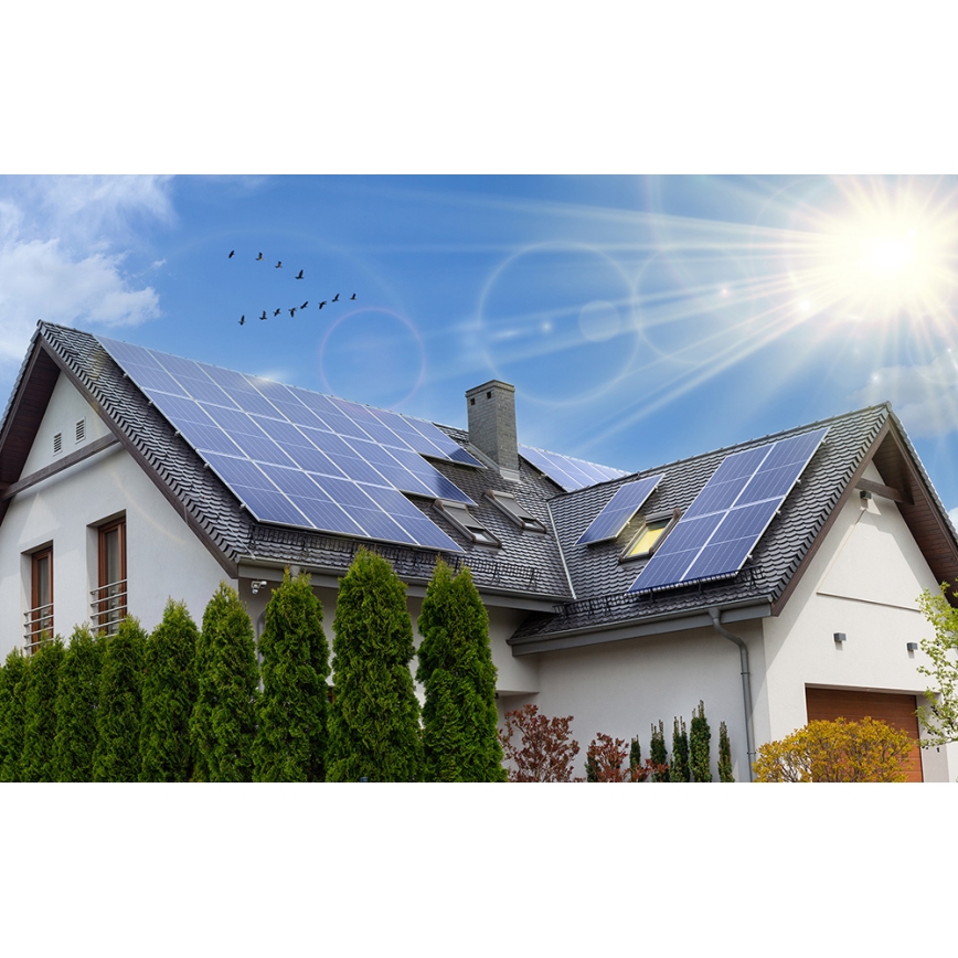 Fotovoltaický solární panel RISEN 400Wp černý rám IP68 Half Cut
