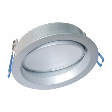 Fulgur 23147 - LED Koupelnové podhledové svítidlo LED/10W/230V 3000K IP54 stříbrná