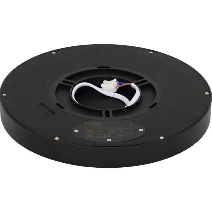 Fulgur 41811 - LED Stropní svítidlo NOMY LED/18W/230V 3000/4000/6000K IP40 pr. 23 cm černá